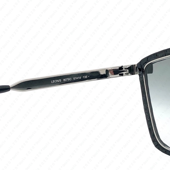 Jimmy Choo Leon/S 8079O 61mm Snake Black Sunglasses main image 9